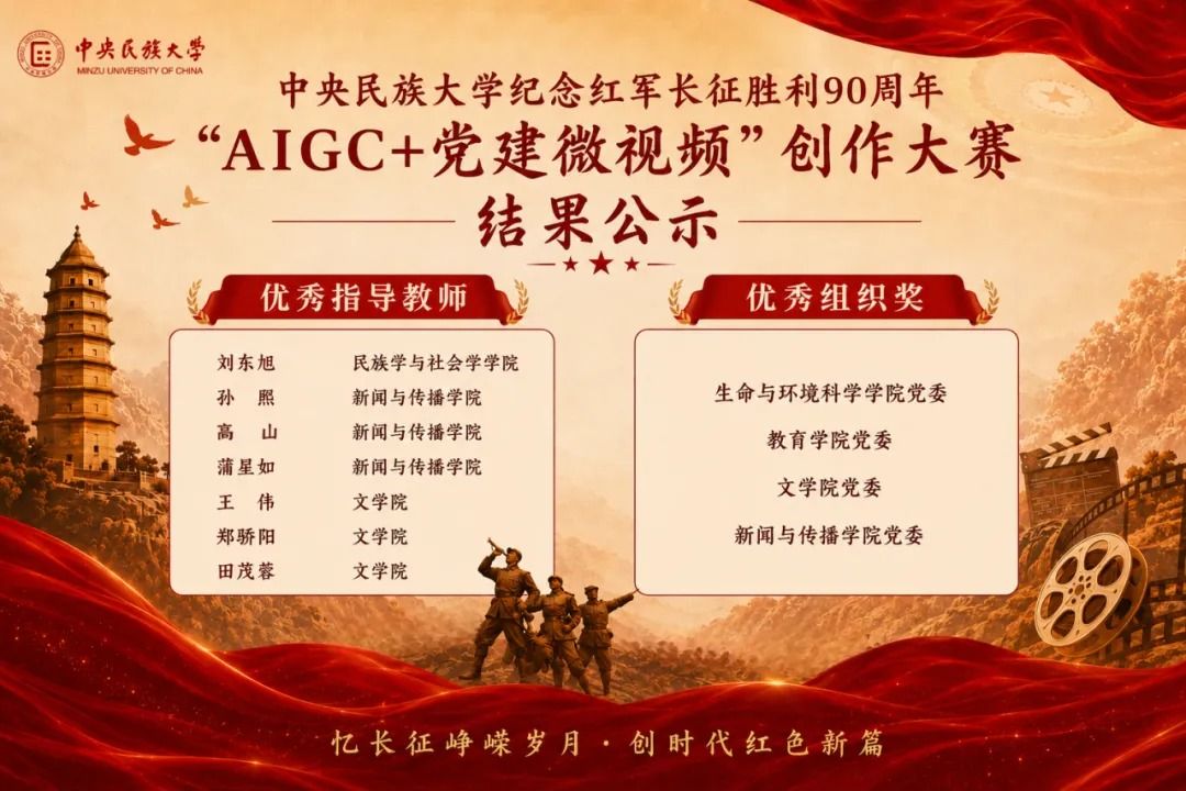 当AIGC遇见长征精神，民大青年交出这样一份答卷