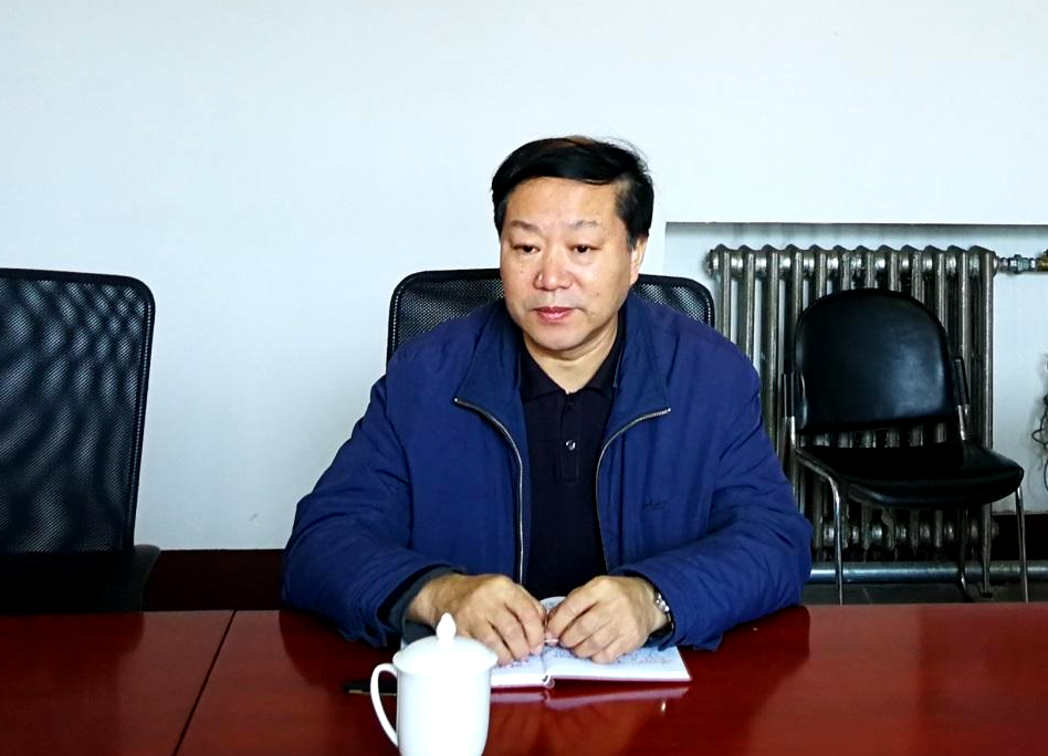 国家民委财务司二级巡视员张爱民一行到丰台校区现场调研