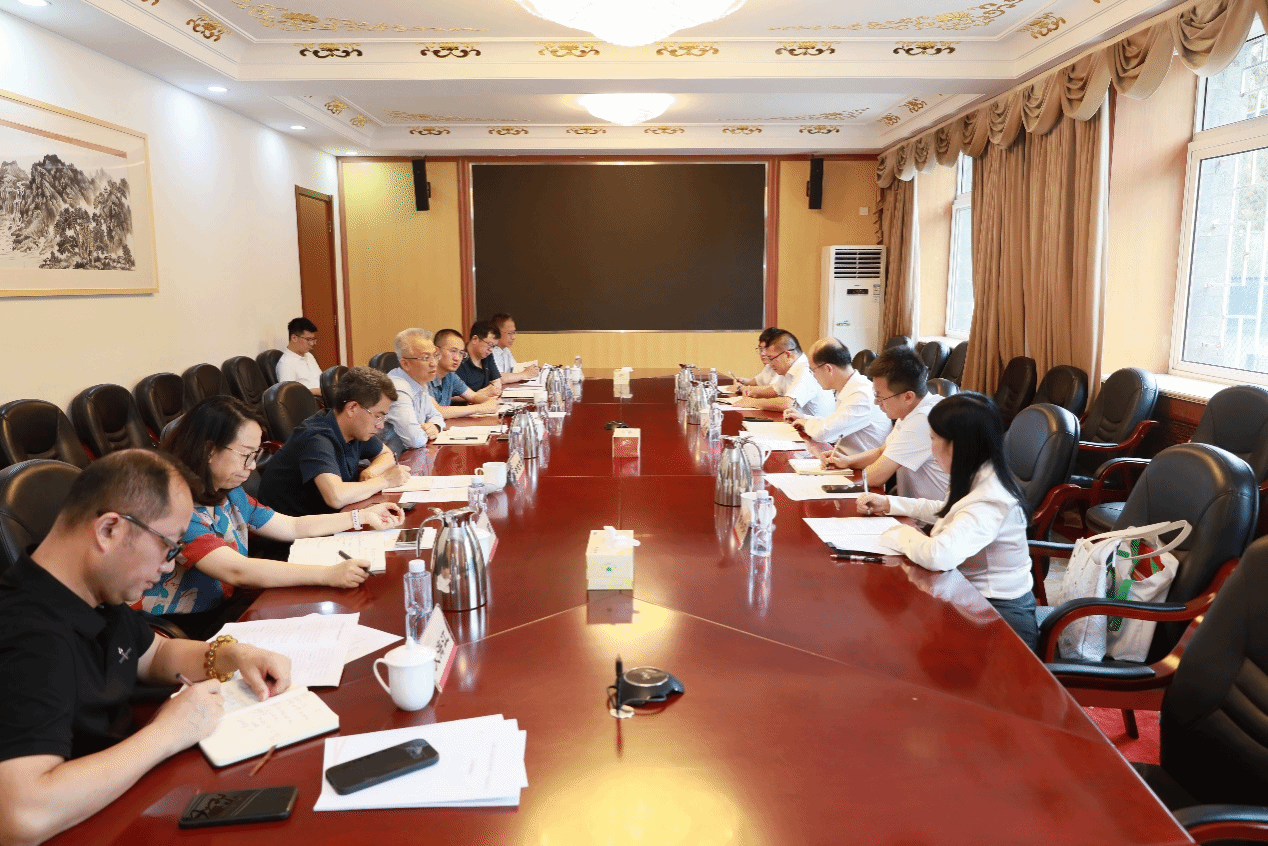 广西民族师范学院校长马宁一行来访